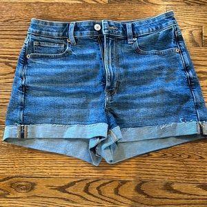 AMERICAN EAGLE High Waist Jean Shorts 💙🩵